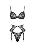 Set LACE PIRSING Gold with belt