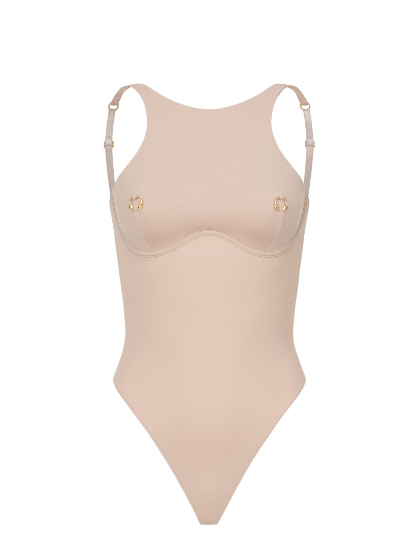 Bodysuit Pirsing Nude