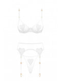 Set LOVE AMOUR White  With Belt