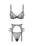 Set Pirsing Silver With Belt