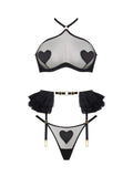 Holter LOVE Black Amour Black Set