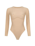 Bodysuit ENIGMA Nude Long Sleeve