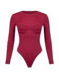 Bodysuit ENIGMA Red Long Sleeve