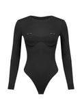 Bodysuit ENIGMA Black Long Sleeve