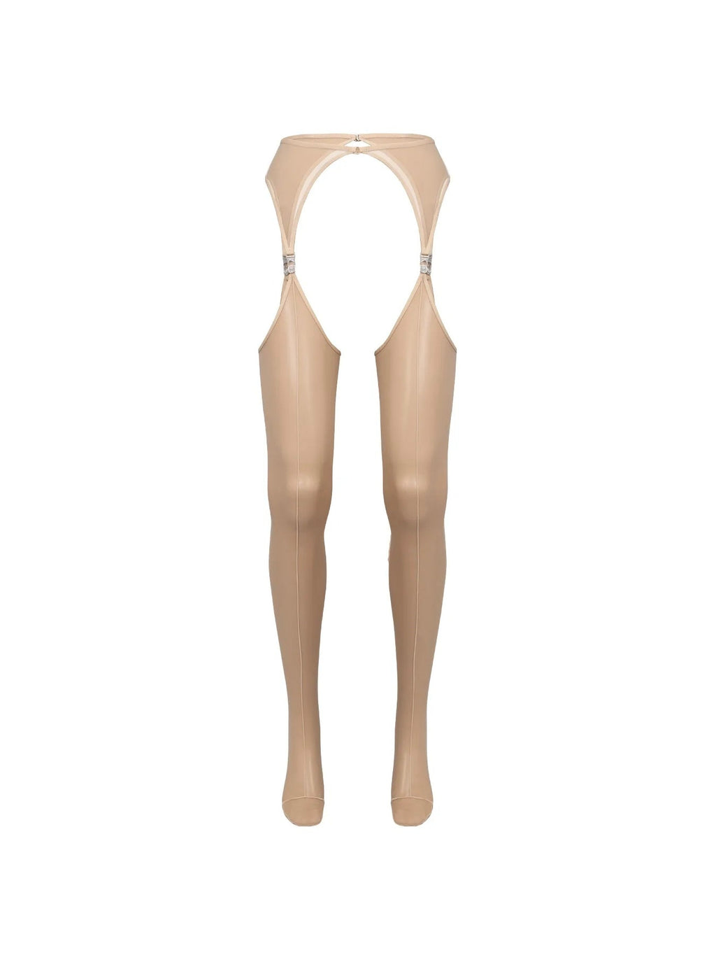 Set VEIL Nude Stockings with belt