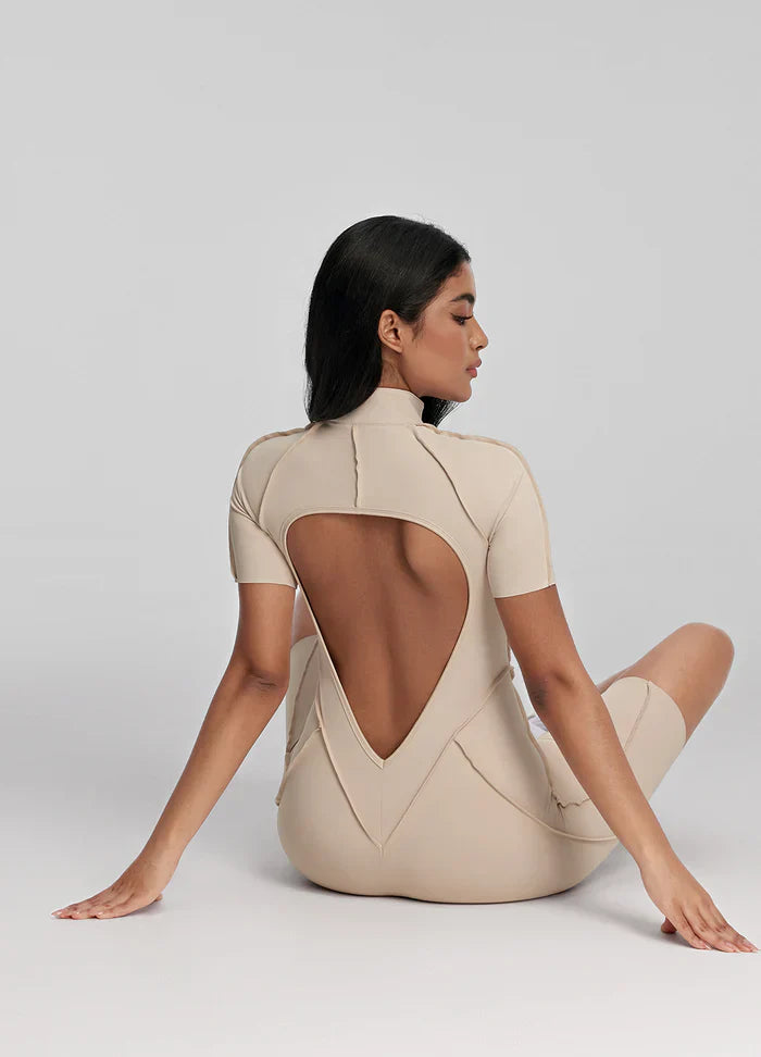 Sleek Shorts Catsit Beige