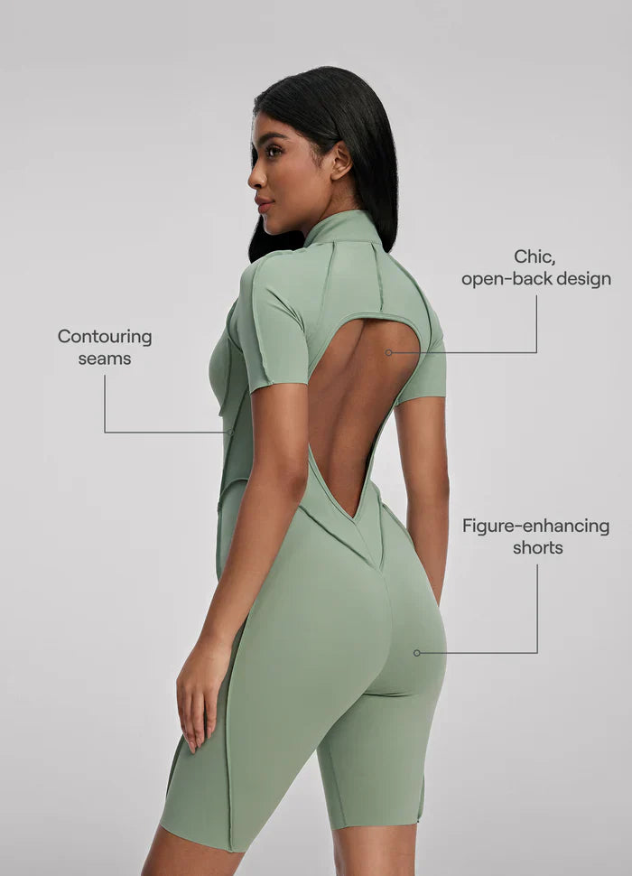 Sleek Shorts Catsit Olive