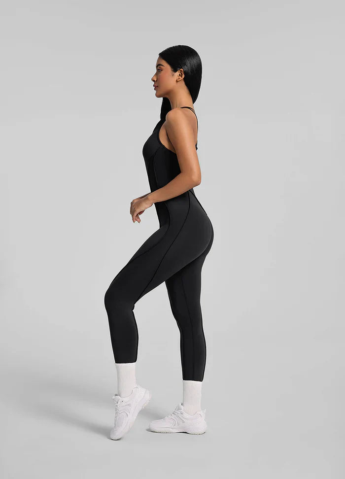 Crossback Catsuit Black