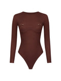 Bodysuit ENIGMA Choco Long Sleeve